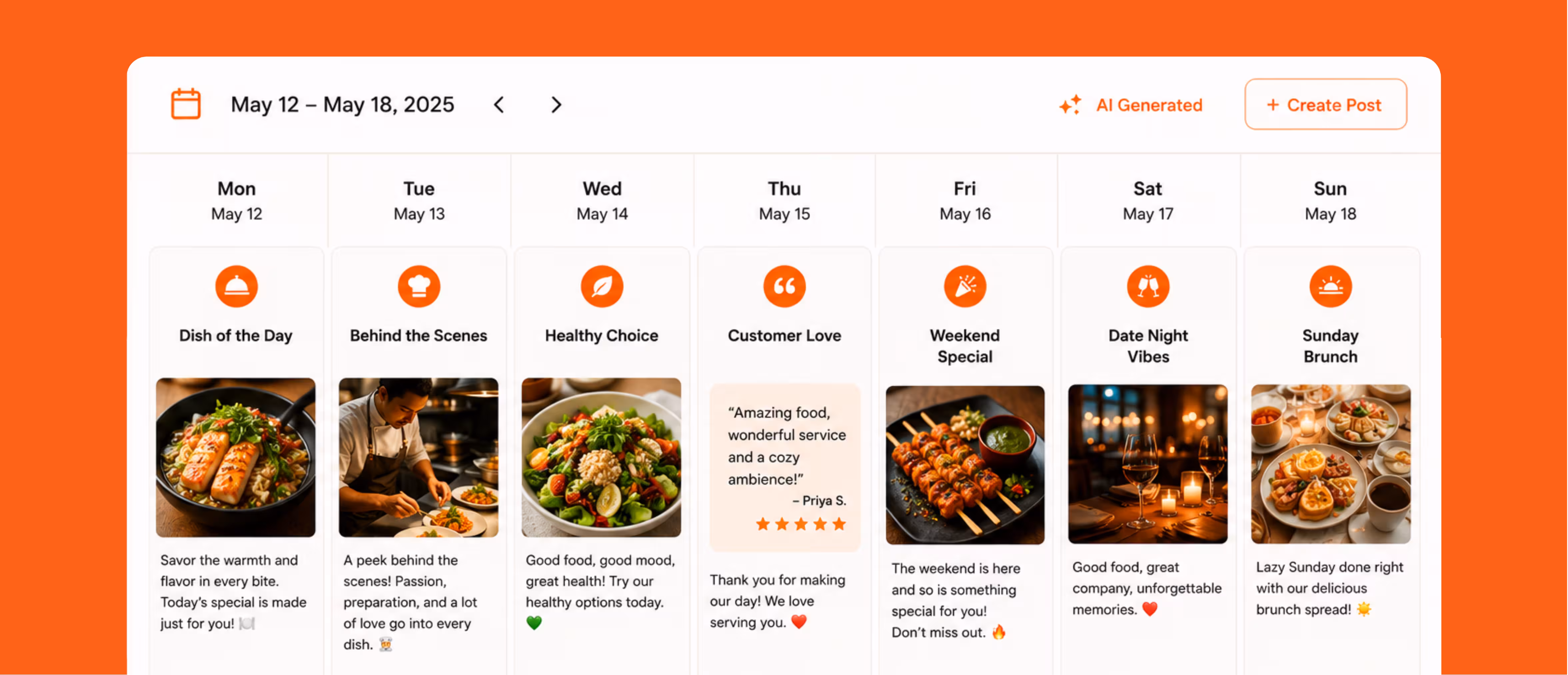 AI social media tools helping restaurants stay visible and attract more customers